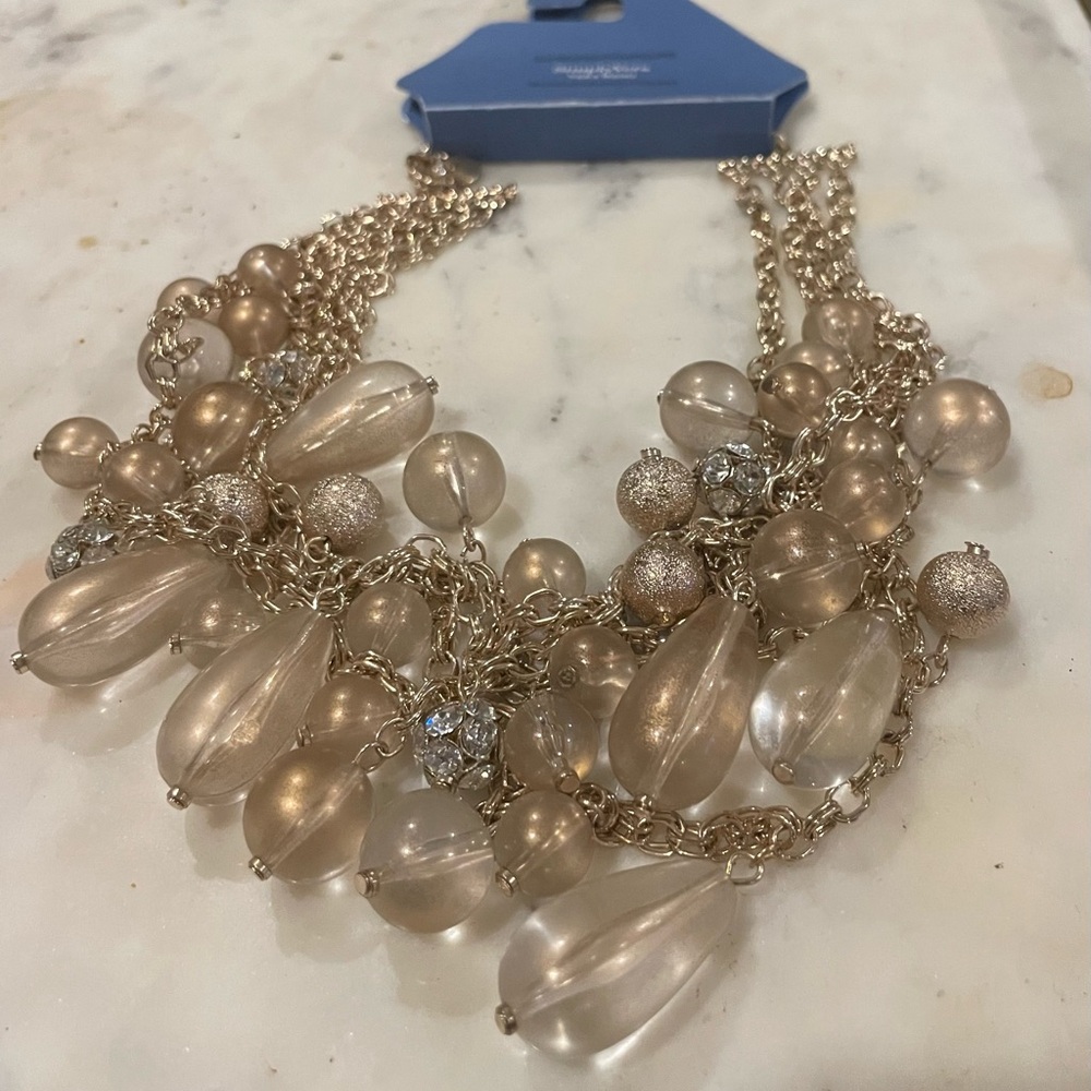 NWT Simply Vera (Vera Wang) Statement Necklace